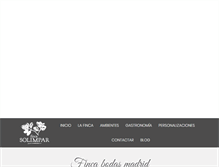 Tablet Screenshot of fincasolimpar.com